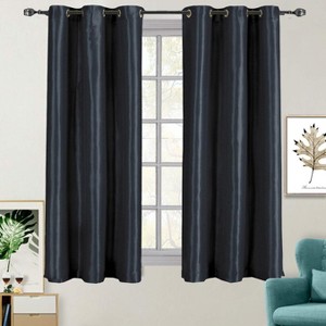 Egyptian Linens Soho Blackout Window Curtains Panels (Single) - 1 of 4