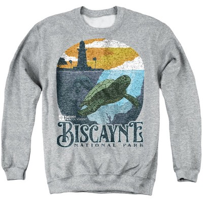 Men's Biscayne National Park Sea Turtle Crewneck Sweatshirt