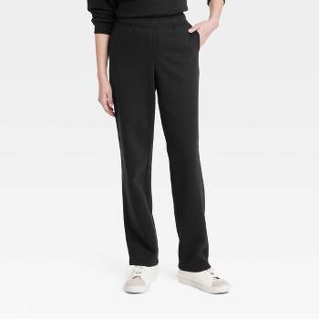 Women's High-rise Modern Ankle Jogger Pants - A New Day™ Black Xl : Target