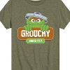Boys' - Sesame Street - Grouchy Since 1969 Short Sleeve Graphic T-Shirt - 2 of 4