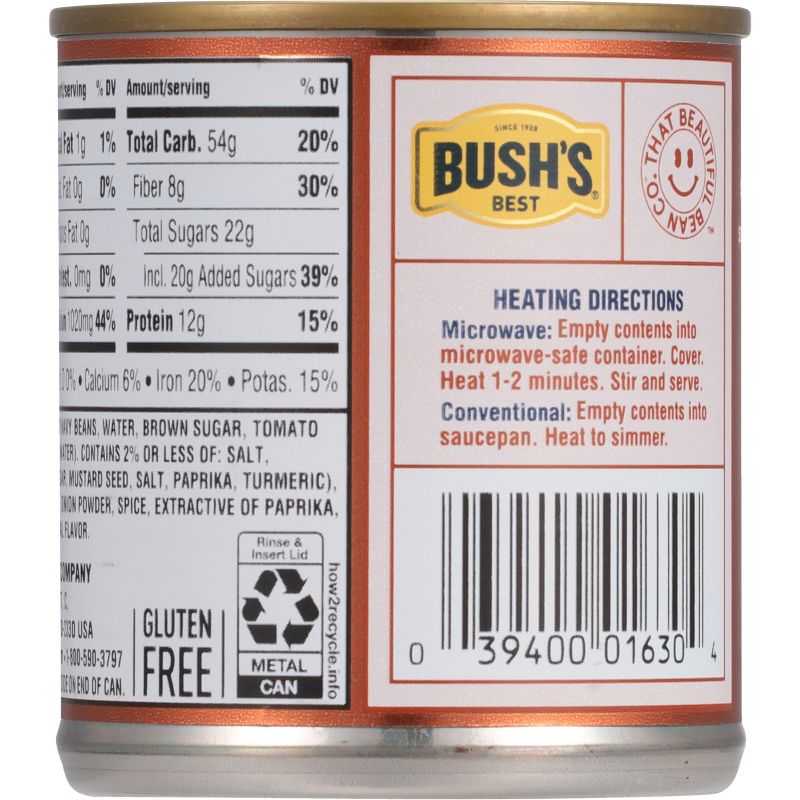 Bush&#39;s Vegetarian Baked Beans - 8.3oz, 6 of 9