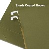 MyOfficeInnovations Hanging File Folders 3-Tab 2" Expansion Ltr Size Std Green 25/BX 884240 - 3 of 4