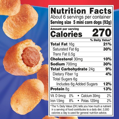 State Fair Beef Mini Corn Dogs - 21.1oz