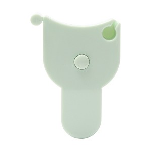 Unique Bargains Measuring Tape 1.5M Push-Button Scandinavian Style Tape Measure +/-5% Accuracy Fiberglass 2.36"x1.57"x0.39" 1 Pcs - 1 of 3