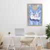 Stupell Industries Happy Hanukkah Dove & Florals Floating Frame Canvas Art - 3 of 4