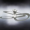 Urban Ambiance Luxury Modern Ceiling Fan 14.5''H x 48''W,  Hand-Painted Silver Finish,  Port-Macquarie Collection, UHP9341 - 4 of 4