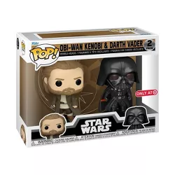 Funko POP! Star Wars: Obi-Wan Kenobi - Obi Wan and Darth Vader 2pk (Target Exclusive)