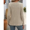 Womens Tops Dressy Casual Fall Sweaters Square Neck Fashion Clothes 2025 - 3 of 4