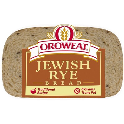 Oroweat Jewish Rye Bread - 16oz