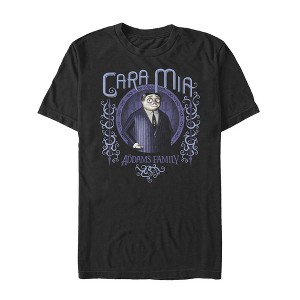 Men's Addams Family Gomez Cara Mia Portrait T-Shirt - 1 of 4