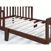 Dronkon Wood Toddler Bed Walnut - 4 of 4