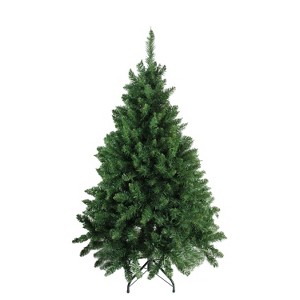 Northlight Full Buffalo Fir Artificial Christmas Tree - 4.5' - Unlit - 1 of 3