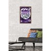 Trends International NBA Sacramento Kings - Maximalist Logo 23 Framed Wall Poster Prints - 2 of 4