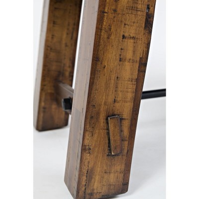 Cannon Valley Rustic 50" Acacia Wood Rectangular Coffee Table