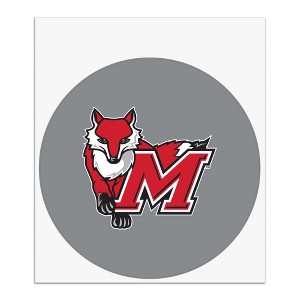 Marist College Secondary Logo Automotive Car Window Locker Circle Bumper Sticker - 1 of 4
