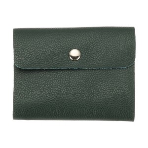 Unique Bargains Leather Slim ID Card Business Card Holder Wallets with 24 Slots 4" x 3" - 1 of 4