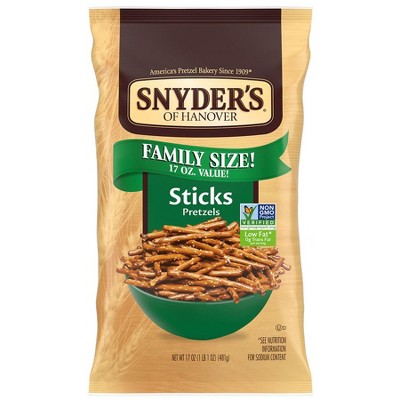 Snyder's Pretzel Sticks 17.0 oz