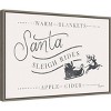 23" x 16" Vintage Christmas VI Framed Wall Canvas - Amanti Art: Becky Thorns Holiday Decor - 2 of 4