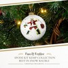 Kit Kemp by Spode Christmas Ornament, Doodles Best In Snow, Fine China Whimsical Festive Keepsake, Collectible Holiday Tree & Seasonal Decor - 2 of 4