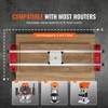 VEVOR Router Sled, 60 inches, Portable and Adjustable Slab Flattening Jig DIY Woodworking Router Sled, Silver - 4 of 4