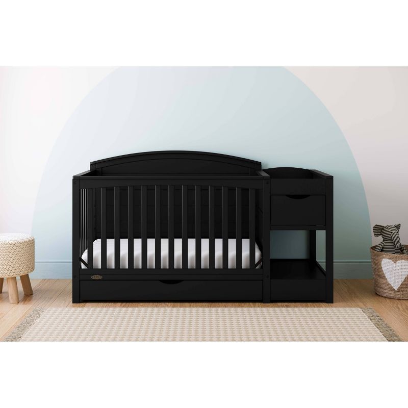 Graco Bellwood Convertible Crib and Changer, 2 of 14