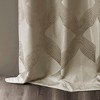 Gracie Mills Eirian Ogee Knitted Jacquard Total Blackout Curtain Panel - 4 of 4