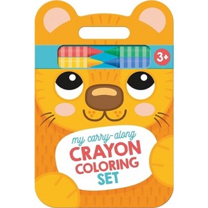 My Carry-Along Crayon Coloring Set: Cat & Friends (Ages 3+) - (Yoyo My Carry-Along Crayon Coloring Set) by  Yoyo Books (Hardcover) - 1 of 1