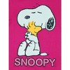 Peanuts Pajamas Toddler Girls' Snoopy and Woodstock Tight Fit Sleep Set - 4 of 4