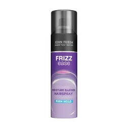 John Frieda Frizz Ease Moisture Barrier Firm Hold Hairspray, Anti Frizz Hair Straightenener - 12oz