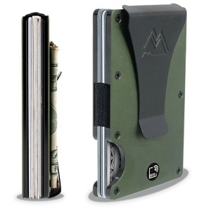 Minimalist Wallet for Men & Women - Slim RFID Wallet, Scratch Resistant, Credit Card Holder & Money Clip - 1 of 4