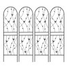 NicBex Garden Trellis Lattice Panels, Rustproof Plant Trellis Butterfly Decoration Plant Climbing Support - 3 of 4
