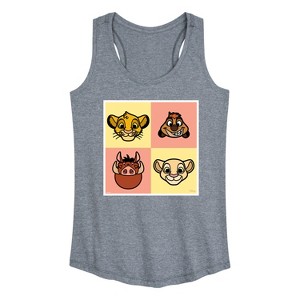 Women's - Disney - The Lion King Graphic Racerback Tank - 1 of 4