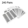 Unique Bargains Narrow Double Eyelid Sticker Eye Make Up Tapes Cosmetic Tools 240 Pairs Black - 3 of 3
