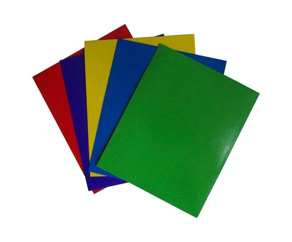 Paper Portfolio File Folders with 2 Pockets - Licken