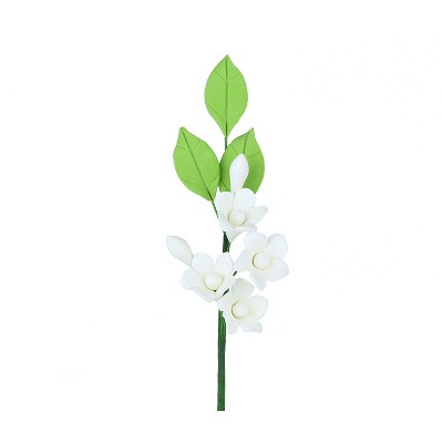 O'Creme White Stephanotis Fillers Gumpaste Flowers - Set of 3