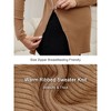 INSPIRE CHIC Women's Maternity Nursing Sweater Fall Winter Side Zip for Breastfeeding Stretchy Knit Top - 3 of 4