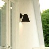 VAXCEL Smith 1 Light Metal Cone Outdoor Wall Lantern - 2 of 4