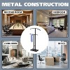 Kings Brand Furniture - Dossi Metal Suit Valet Stand, Clothes Rack, Clothing Organizer, Jacket Hanger, Tie Hanger - 2 of 4
