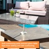 Unique Bargains Round Non-Adhesive Anti-Slip Glass Table Top Bumpers - 4 of 4