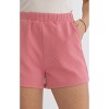 Women's Textured Shorts and Top Set - entro - 4 of 4