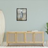 Stupell Industries Coastal Pelican Bird Abstract Portrait Floating Frame Canvas Art, Black, 25" x 31" - 3 of 4