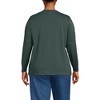 Lands' End Women's Relaxed Supima Cotton Long Sleeve Crew Neck T-Shirt - 2 of 4