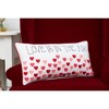 C&F Home 12" x 24" Valentine's Day "Love Is In The Air" Embroidered Accent Throw Pillow - 4 of 4
