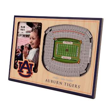 4" x 6" NCAA Auburn Tigers 3D StadiumViews Picture Frame
