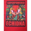 Superpowered Echidna Sonic The Hedgehog Youth Boys Red T-Shirt - 2 of 2