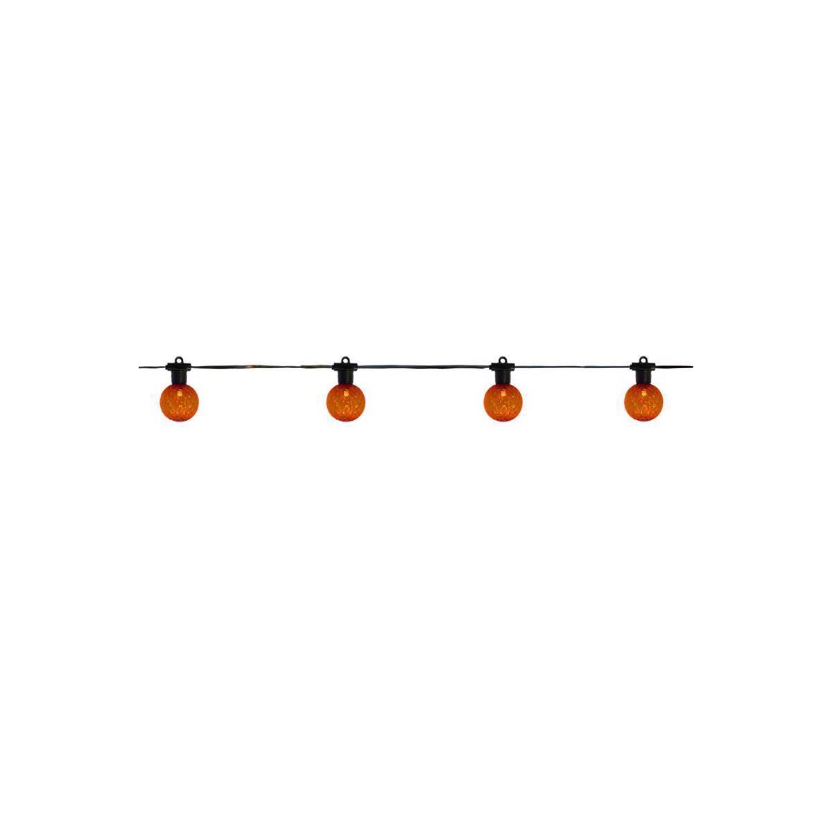 celebrations orange 25 ct led g40 halloween string lights