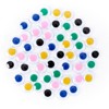 Charles Leonard Round Wiggle Eyes, 15mm, Assorted, 50 Per Pack, 12 Packs - 2 of 3