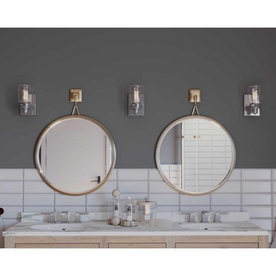 Calhoun Brushed Nickel 8.63" Dimmable Bath Vanity Light