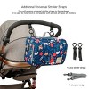 Waterproof baby print stroller bag storage hanging bag diaper bag mother and baby mommy bag - 2 of 4