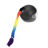 Unique Bargains Helmet Pigtail Braids Ponytail for Motorcycle Multicolored 24" - 2 of 4
